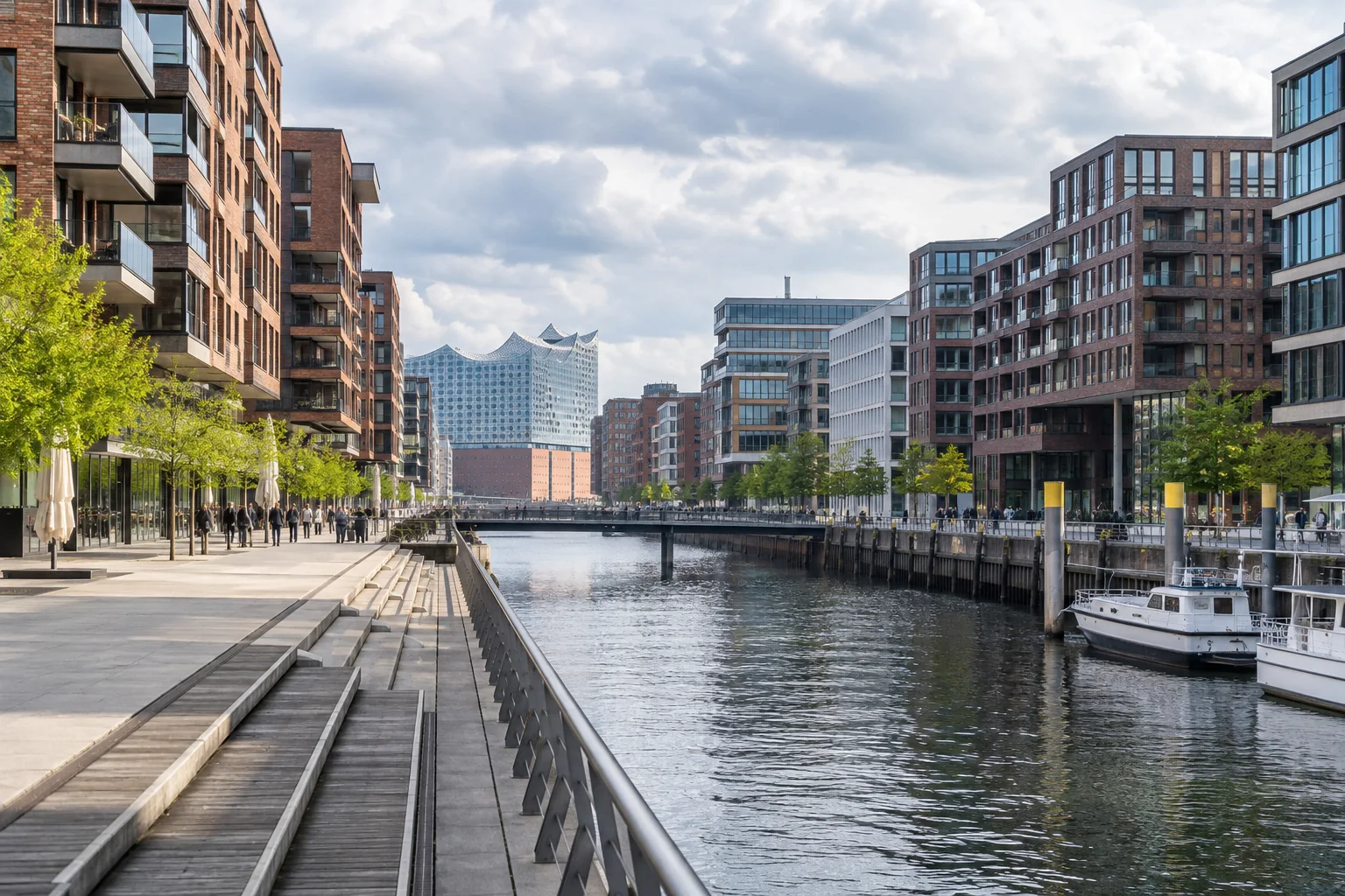 HafenCity in Hamburg