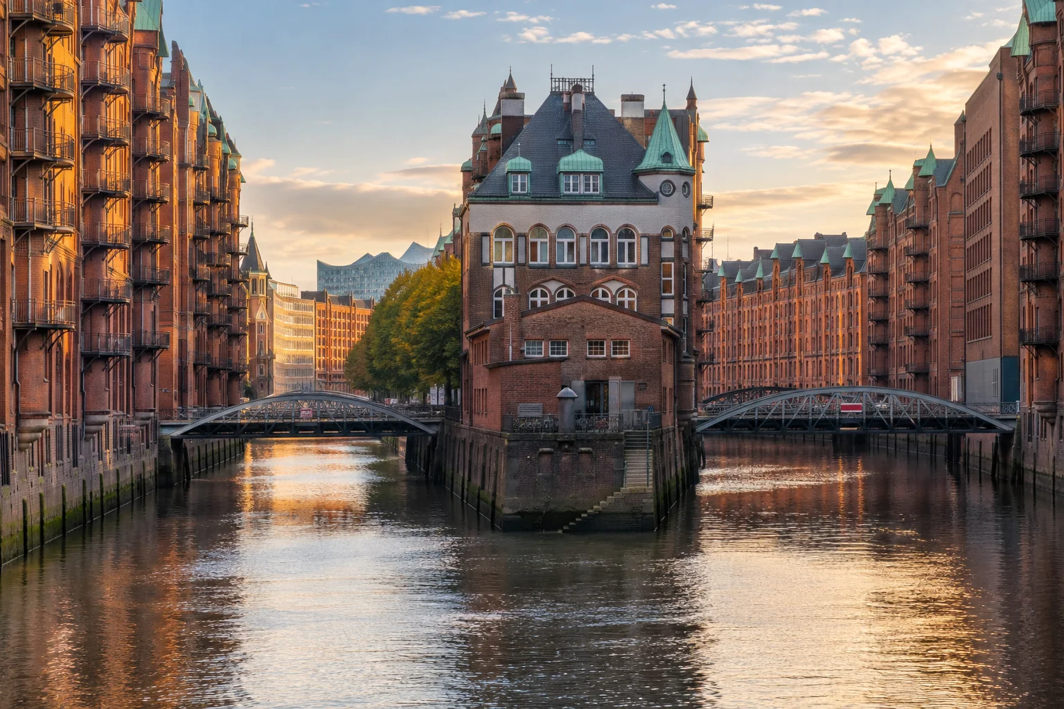 Speicherstadt in Hamburg