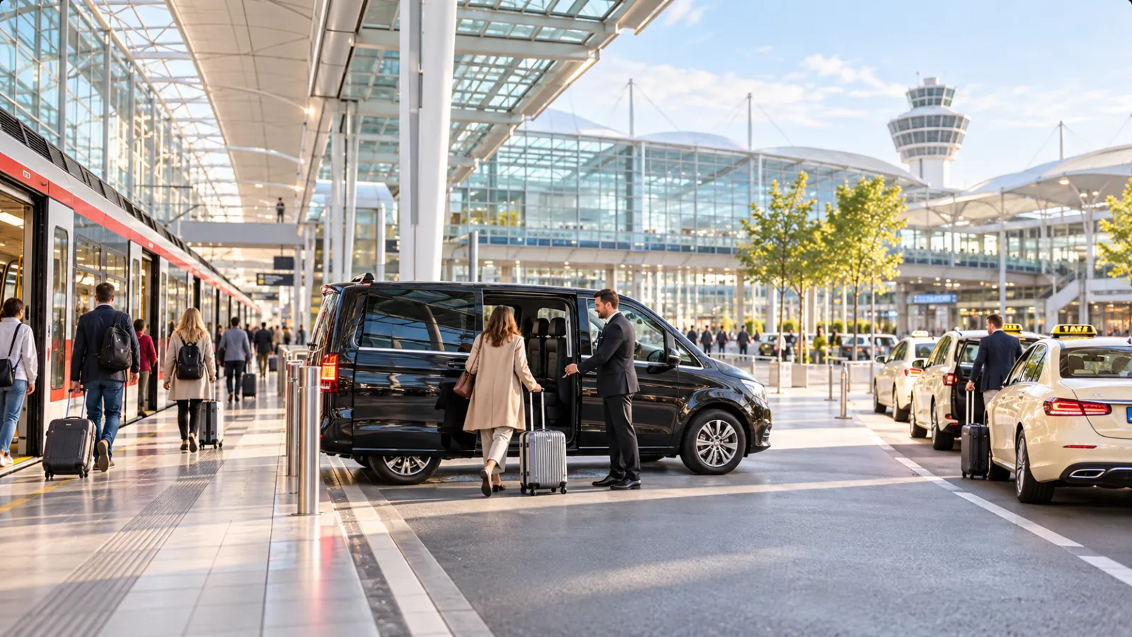 Where Do I Meet My Driver at Munich Airport?