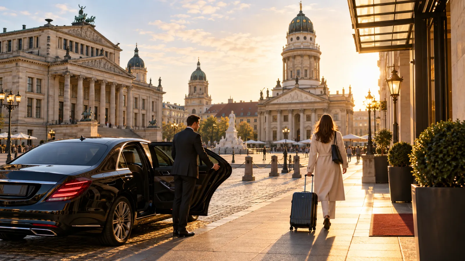 Privater Flughafentransfer zum Hilton Berlin am Gendarmenmarkt