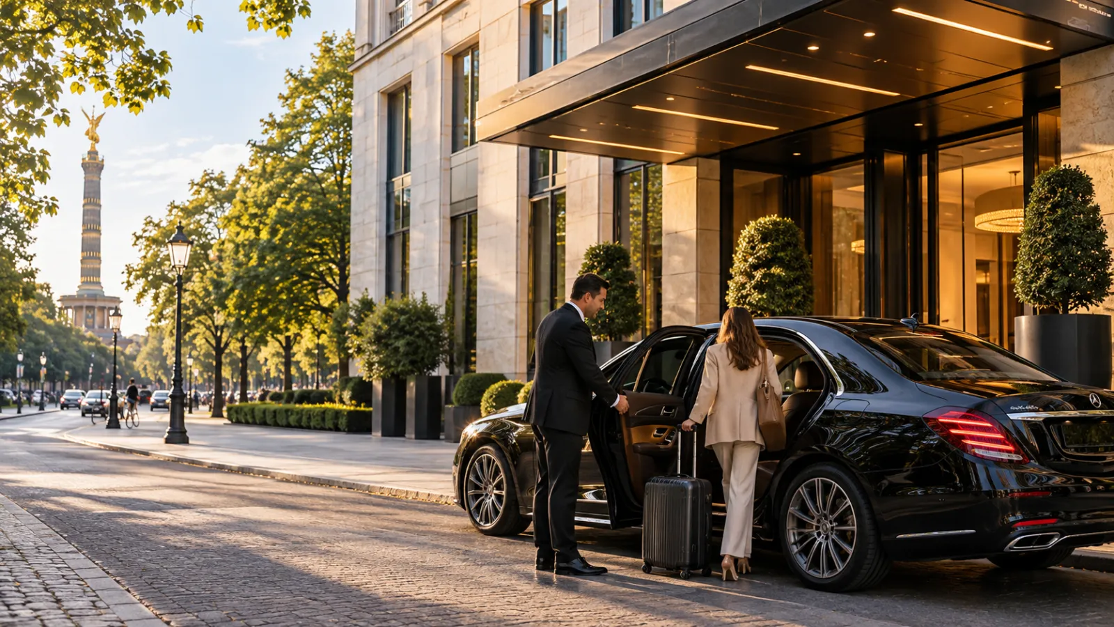 Privater Flughafentransfer zum JW Marriott Hotel Berlin